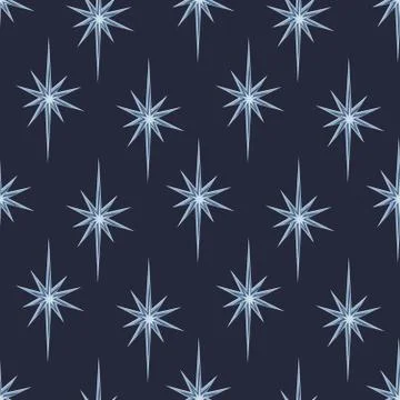 Star night Stock Illustration