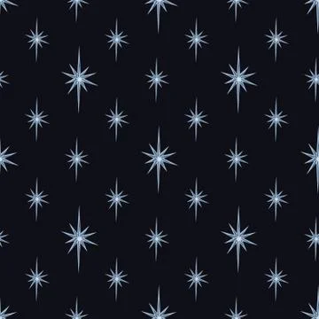 Star night Illustrazione stock