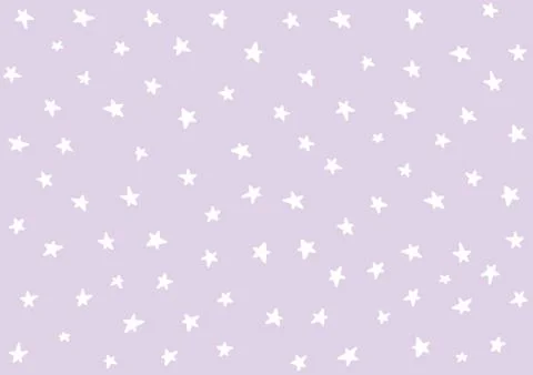 Star night pattern template baby children kids Stock Illustration
