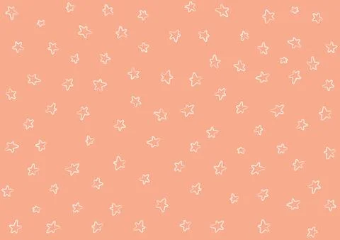 Star night pattern template baby children kids Stock Illustration