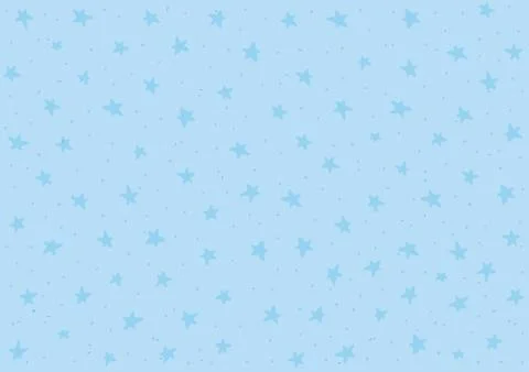 Star night pattern template baby children kids Stock Illustration