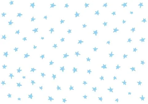 Star night pattern template baby children kids Stock Illustration