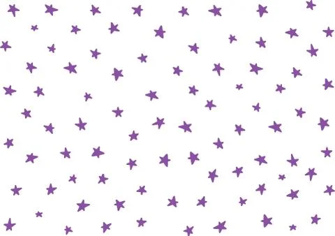 Star night pattern template baby children kids Stock Illustration