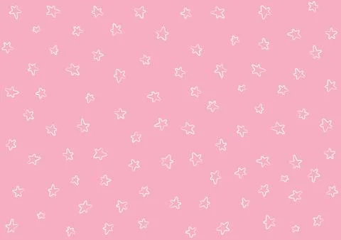 Star night pattern template baby children kids Stock Illustration