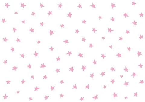 Star night pattern template baby children kids Stock Illustration