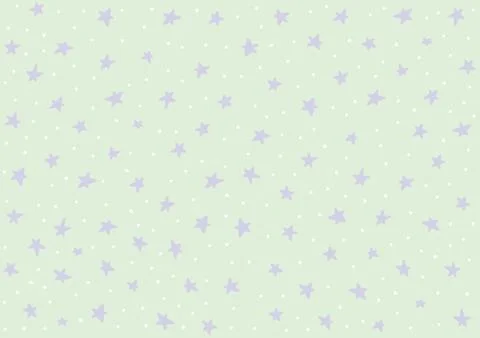 Star night pattern template baby children kids Stock Illustration