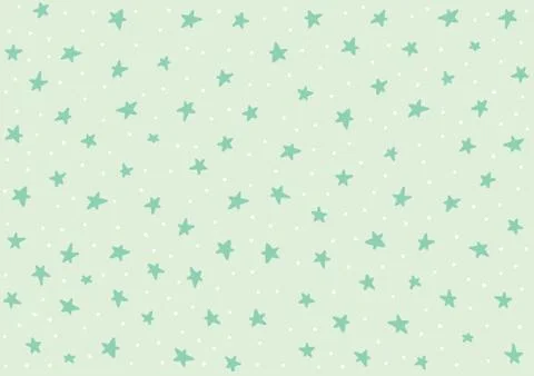 Star night pattern template baby children kids Stock Illustration