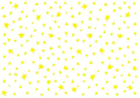 Star night pattern template baby children kids Illustrazione stock