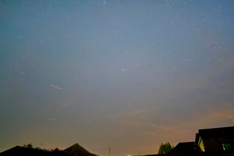 Star in the night Stock Photos