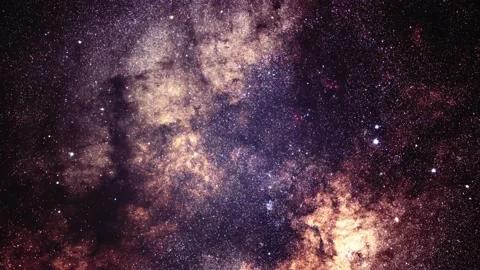 Star in the night sky time lapse. space timelapse with stars. Video stock 229760136