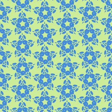 Star oval Stock Illustration