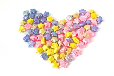 Star paper folding Stock Photos