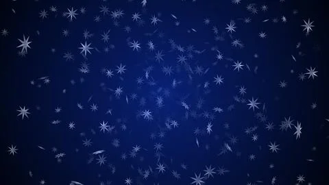 Star particle effects motion background Stock Illustration