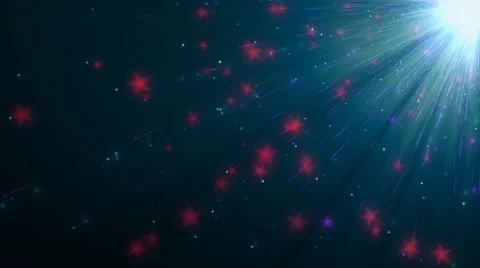Star Particles and Rays Background Stock-Footage 60062841