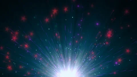Star Particles and Rays Background Stock-Footage 60062881
