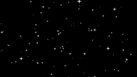 Star particles falling with Black Background. Good for astrology and astronom 스톡 일러스트