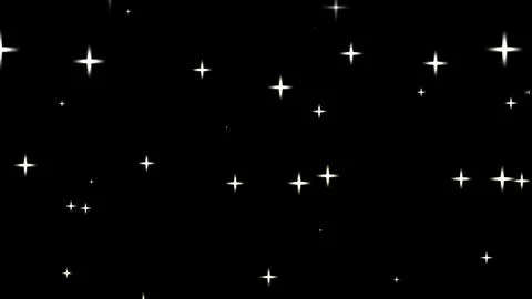 Star particles falling with Black Background. Good for astrology and astronom Stock Illustration