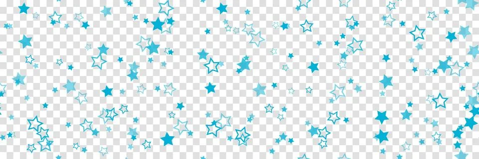 Star pattern background for wide banner. Seamless stars background. Vector .. 스톡 일러스트