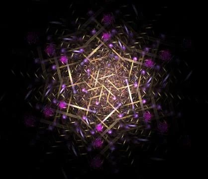 Star pattern on black Ilustración de archivo