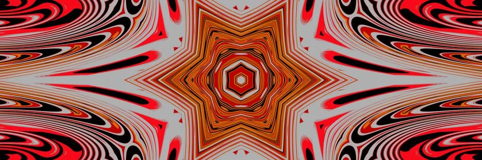 Star pattern for design. Abstract decorative vintage texture. Stock Illustration