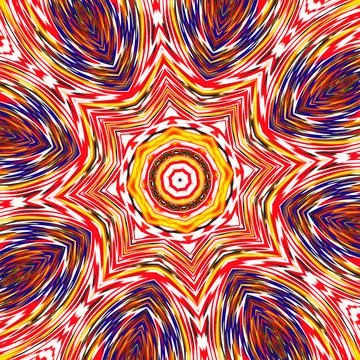 Star pattern for design. Abstract decorative vintage texture. Stock Illustration