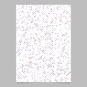Star pattern flyer template - vector stationery background 스톡 일러스트