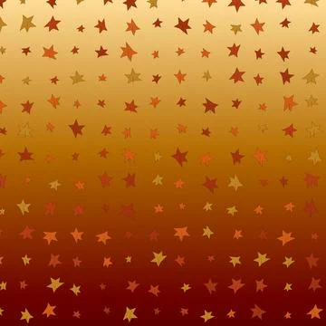 Star pattern gradient background autumn harvest Stock Illustration