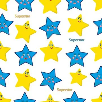 Star pattern Stock Illustration