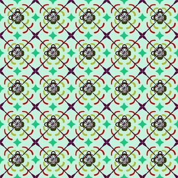 Star pattern Illustrazione stock