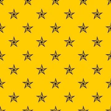 Star pattern vector Stock Illustration