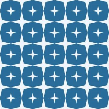 Star Pattern Vector Stock Illustration