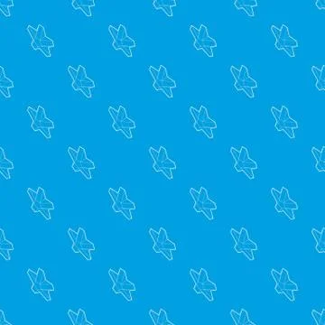 Star pattern vector seamless blue 스톡 일러스트