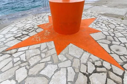 Star pavement Stock Photos