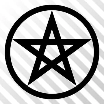 Star Pentacle Vector EPS Icon Stock Illustration