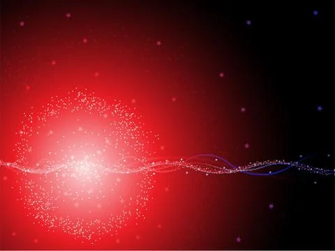 Star plasma background Stock Illustration