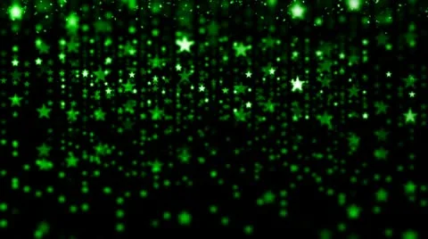 Star rain particle 2 Stock Footage 8981172