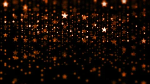 Star rain particle 3 Stock Footage 8981166