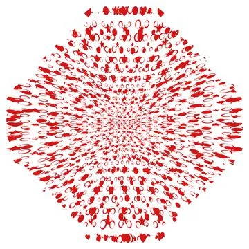 Star Random Grunge 113 1 00 Stock Illustration