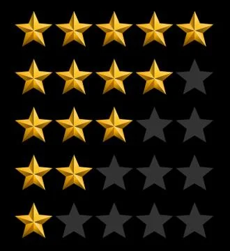 Star rank background. Vector Illustration Stock Illustration