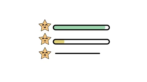 Star rating Stock Footage 296368374