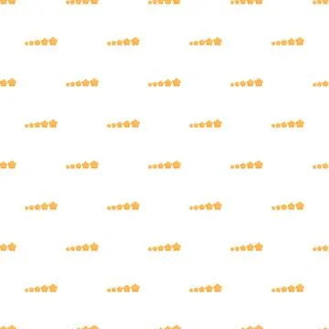 Star rating pattern for customer feedback and quality Illustrazione stock