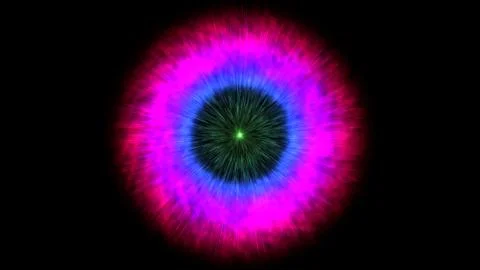 Star ray in space Stock Photos