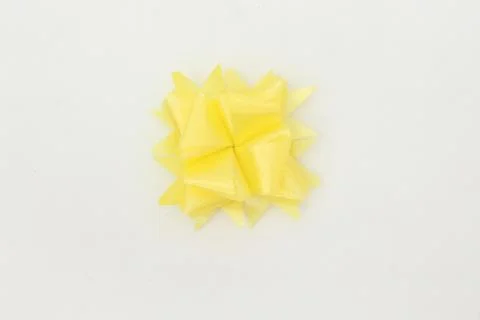 Star with a ribbon. Fotos Stock