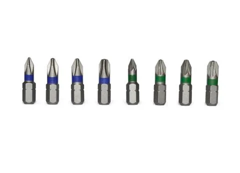 Star screwdriver bits handcraft socket magnetic screws build home electric Stock Photos
