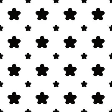 Star seamless pattern geometric shape design of abstract texture background.. Illustrazione stock