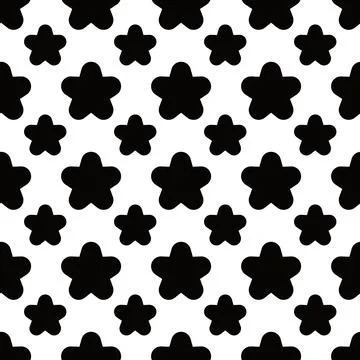 Star seamless pattern geometric shape design of abstract texture background.. Stock Illustration