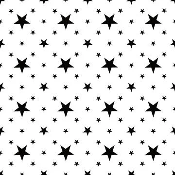 Star seamless pattern geometric shape design of abstract texture background.. Stock Illustration