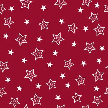 Star seamless pattern Stock Illustration