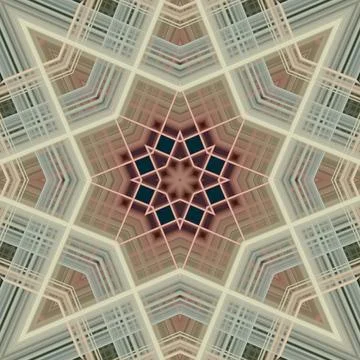Star seamless pattern. Line pattern.  Kaleidoscopic background Stock Photos