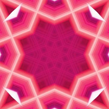 Star seamless pattern. Line pattern.  Kaleidoscopic background 写真素材